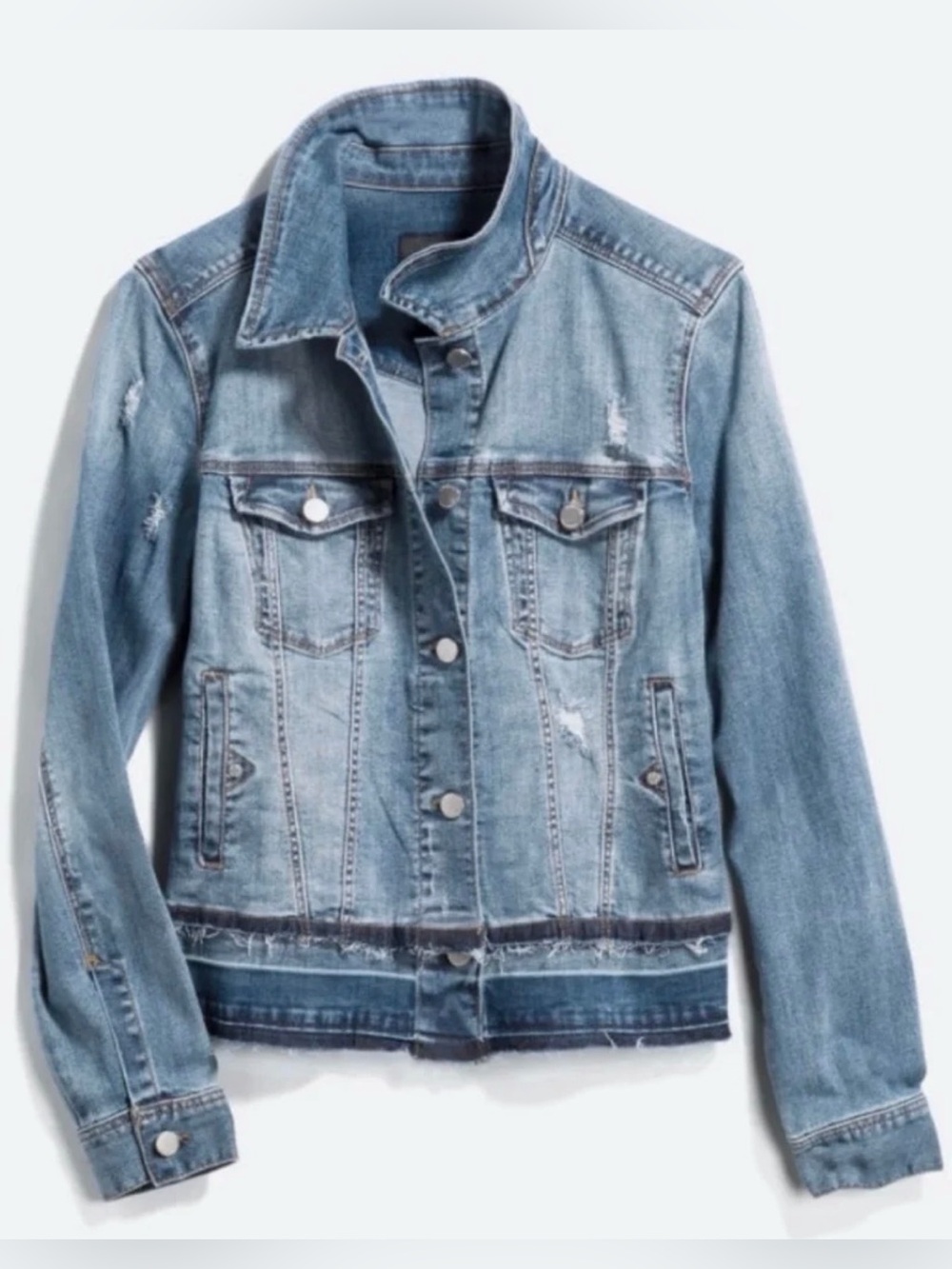Liverpool's Harley Hem denim jacket - SM
